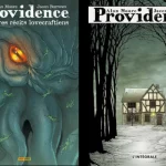 Couvertures du comics Providence d’Alan Moore et Jacen Burrows inspirées de l’univers de Lovecraft