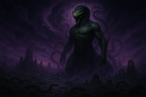 Découvrez Yig, le Père des Serpents : divinité ancienne, culte mystérieux et influence majeure dans l’univers horrifique du Mythe de Cthulhu de Lovecraft.