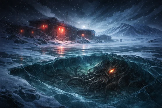 décors du film the thing de john carpenter inspiré de HP Lovecraft