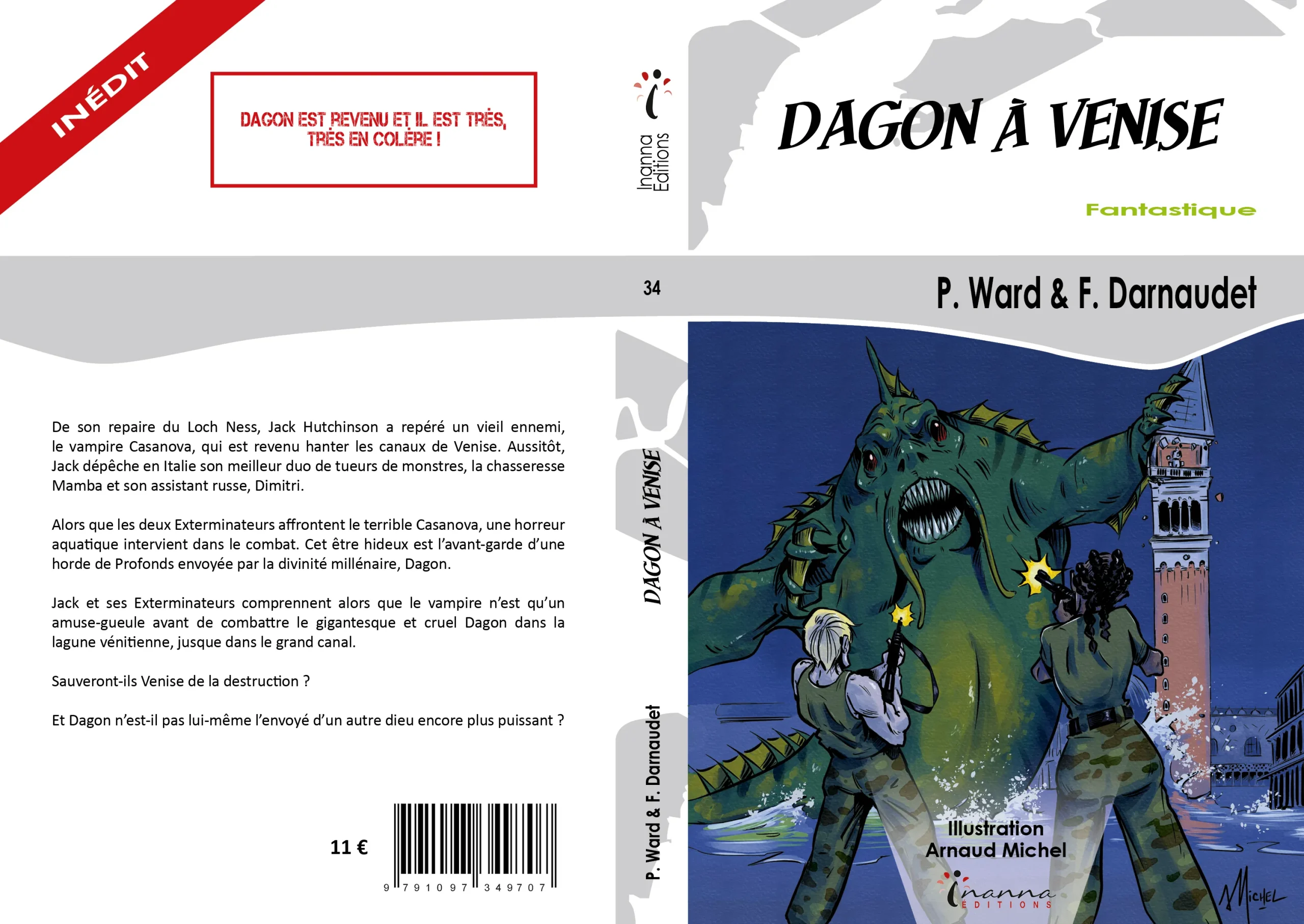 Couverture de Dagon à Venise